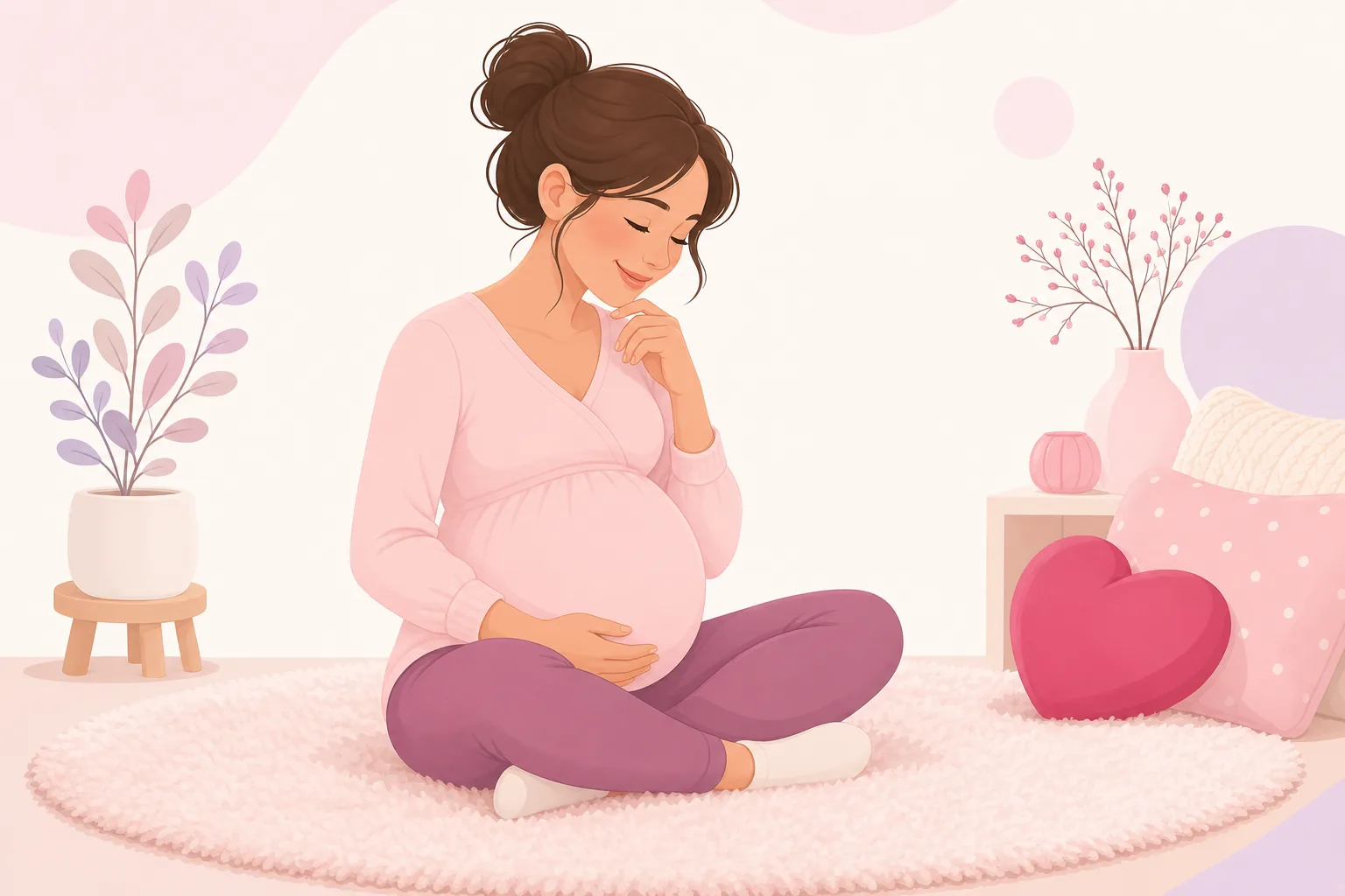 Illustration calcul de grossesse et date d'accouchement